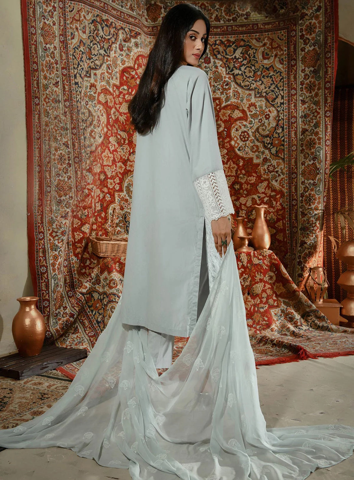 D#USA-1018 Addee Emb Unstitched Collection 923 D#USA-1018 Addee Emb Unstitched Collection 923