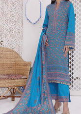 Jhalak By VS Textile Printed Lawn Unstitched 3 Piece Suit - 1931