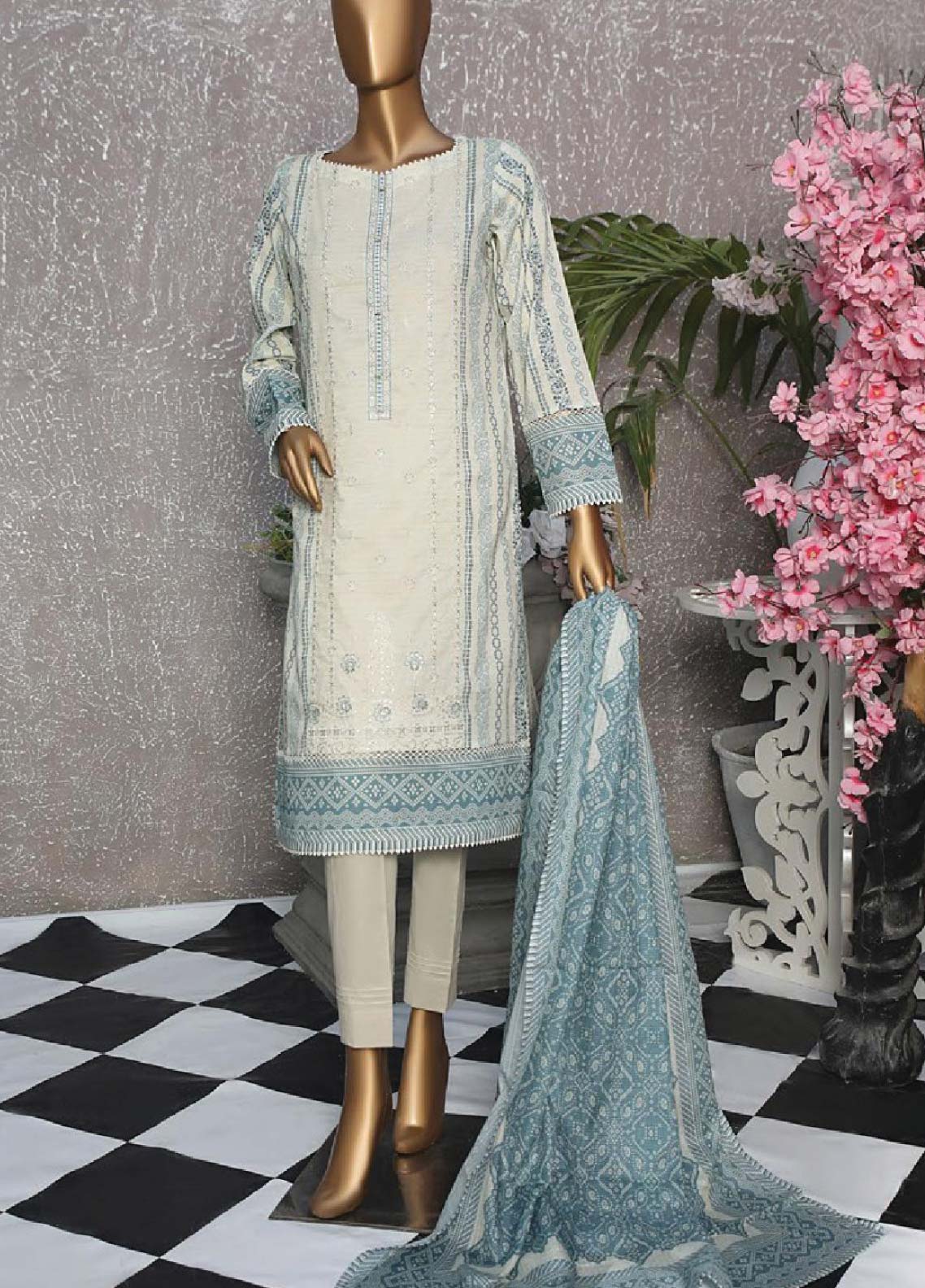 D#93 HZ Asasa Emb Lawn Collection 623 D#93 HZ Asasa Emb Lawn Collection 623