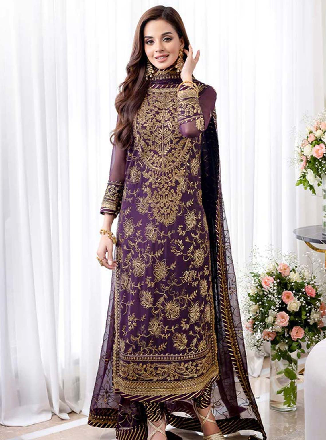 D#06 Asim Jofa Jhil Mil Luxury Festive Emb Collection 823 D#06 Asim Jofa Jhil Mil Luxury Festive Emb Collection 823