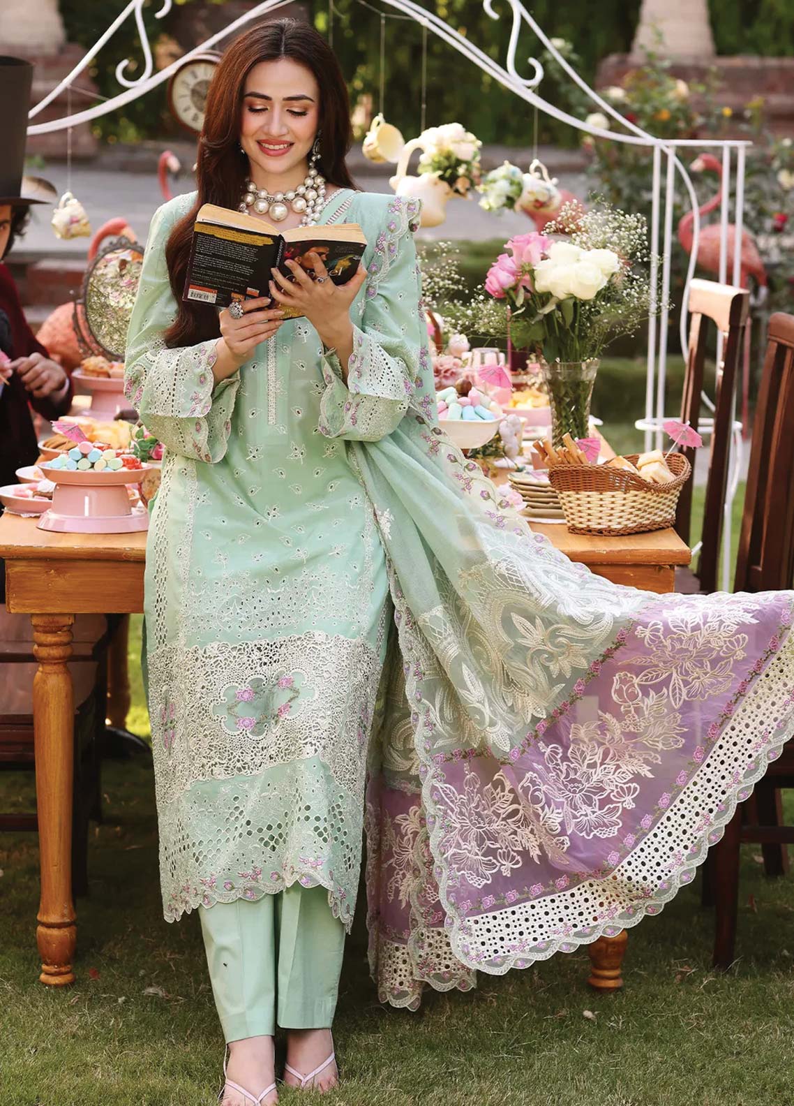 D#05 Elaf Festive Chikankari Collection 623 D#05 Elaf Festive Chikankari Collection 623