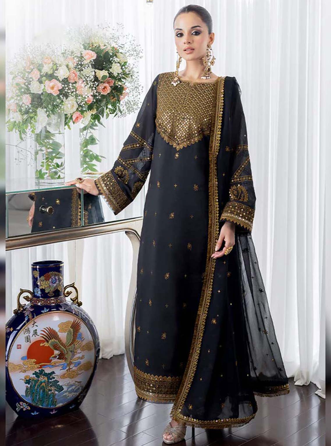 D#14 Asim Jofa Jhil Mil Luxury Festive Emb Collection 823 D#14 Asim Jofa Jhil Mil Luxury Festive Emb Collection 823