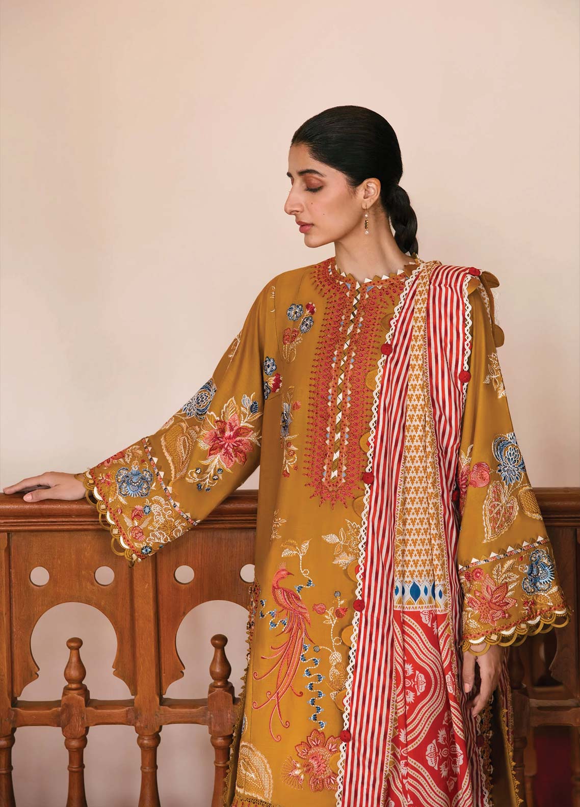 D#02 Zaha By Khadija Shah Festive Emb Lawn Collection 623 D#02 Zaha By Khadija Shah Festive Emb Lawn Collection 623