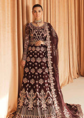 Ayzel By Afrozeh Embroidered Chiffon Unstitched 3 Piece Suit - 06