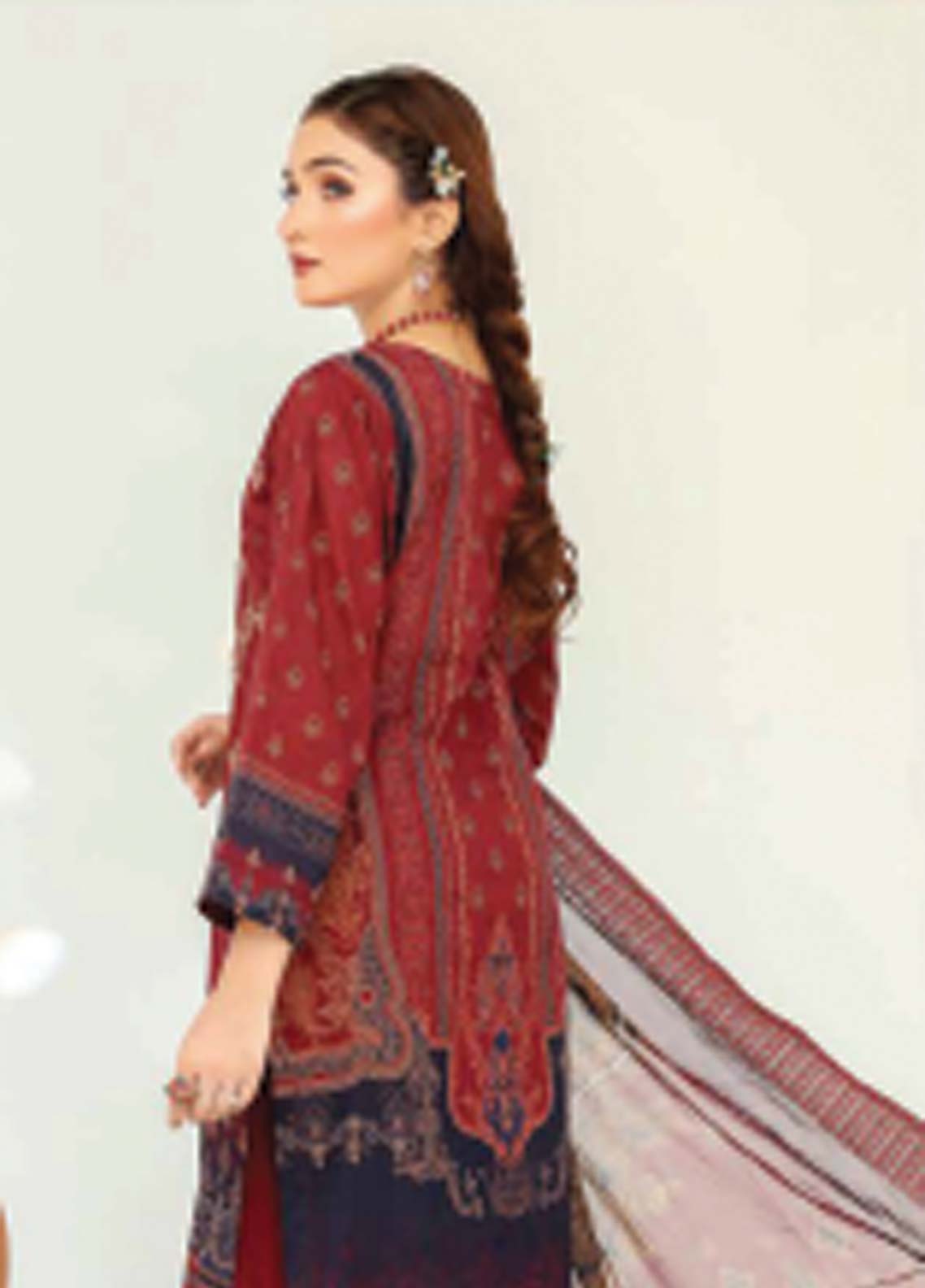 D#04 Abisha Digital Emb Lawn Collection 623 V-50 D#04 Abisha Digital Emb Lawn Collection 623 V-50