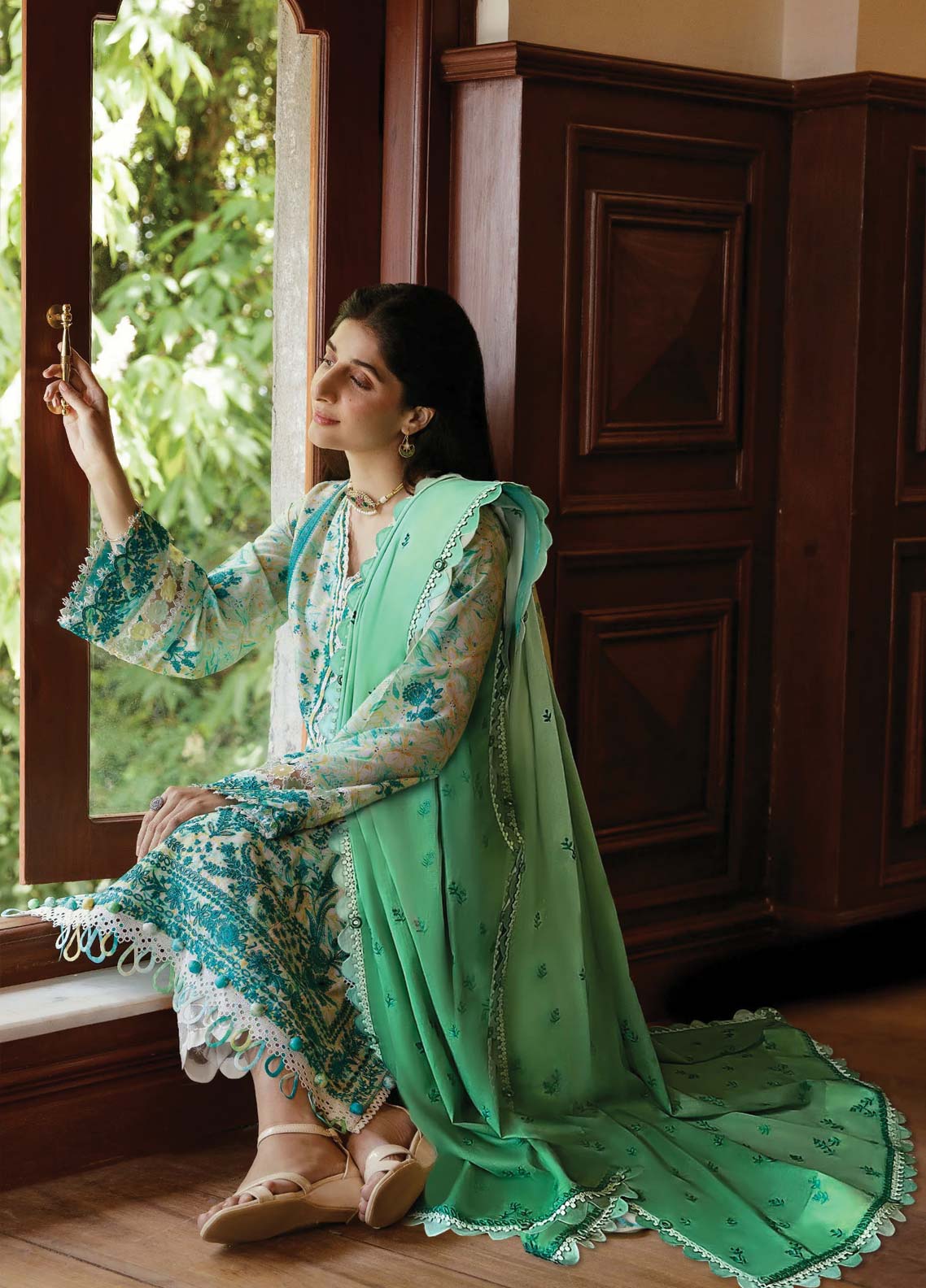 D#09 Zaha By Khadija Shah Festive Emb Lawn Collection 623 D#09 Zaha By Khadija Shah Festive Emb Lawn Collection 623