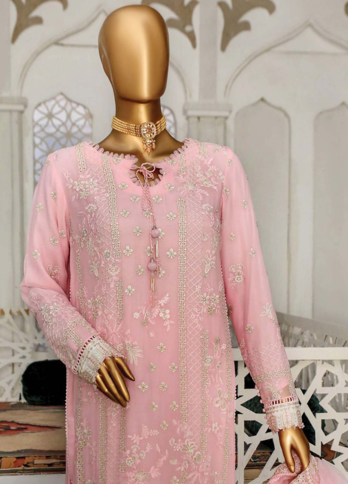 D#05 HZ Cortesia Luxury Emb Chiffon Collection 623 D#05 HZ Cortesia Luxury Emb Chiffon Collection 623