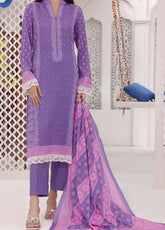 Jhalak By VS Textile Printed Lawn Unstitched 3 Piece Suit - 1938