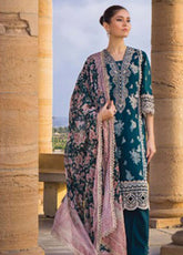 D#2B Zainab Chottani Luxury Emb Lawn Collection 623