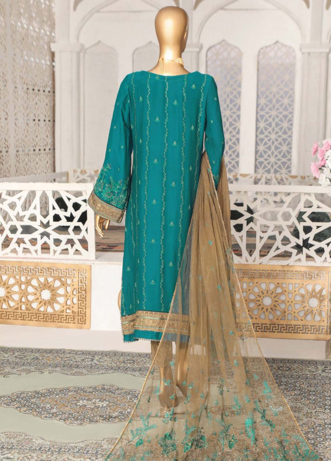 D#02 HZ Cortesia Luxury Emb Chiffon Collection 623 D#02 HZ Cortesia Luxury Emb Chiffon Collection 623