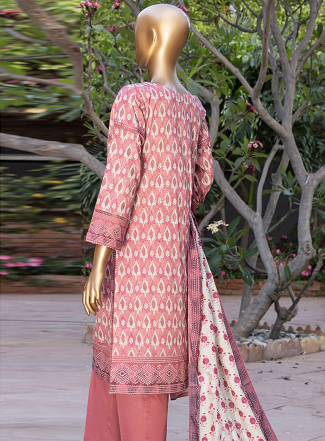 Gardenia By HZ Textile Digital Printed Lawn 3 Piece Stitched Suit HZ24G PSL427 Gardenia By HZ Textile Digital Printed Lawn 3 Piece Stitched Suit HZ24G PSL427