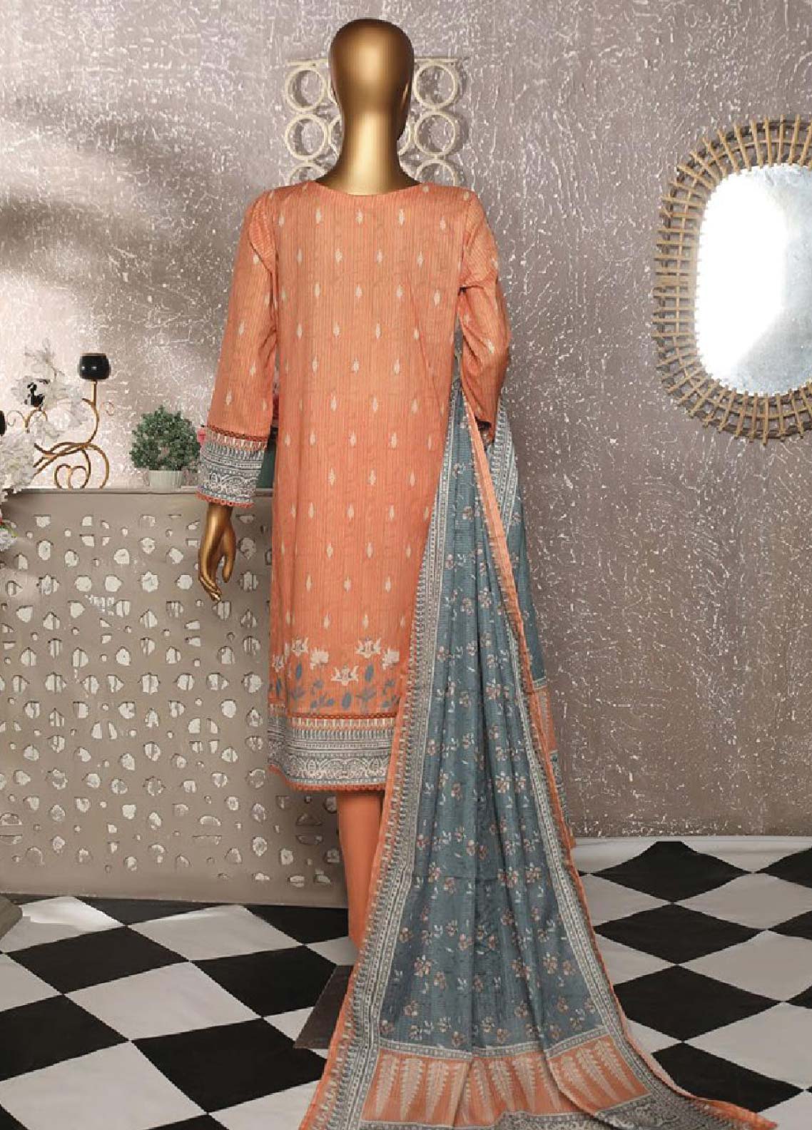 D#88 HZ Asasa Emb Lawn Collection 623 D#88 HZ Asasa Emb Lawn Collection 623