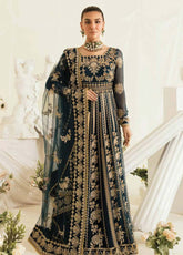 Ayzel By Afrozeh Embroidered Chiffon Unstitched 3 Piece Suit - 09