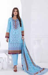 D#03 AlZohaib Anum Digital Printed Lawn Collection 523 V-2