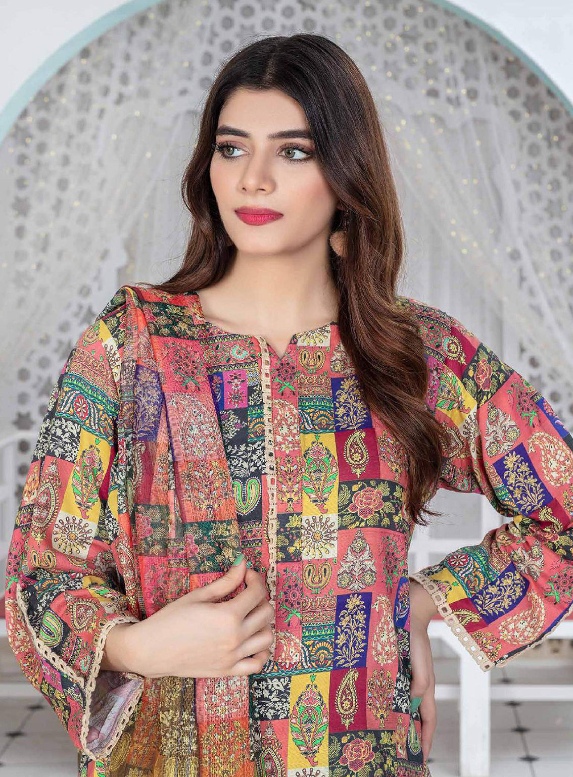 D#11 Feroza Digtal Printed Winter Collection 923 D#11 Feroza Digtal Printed Winter Collection 923