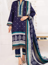 Daman By VS Textile Printed Cambric Unstitched 3 Piece Suit - 2521A