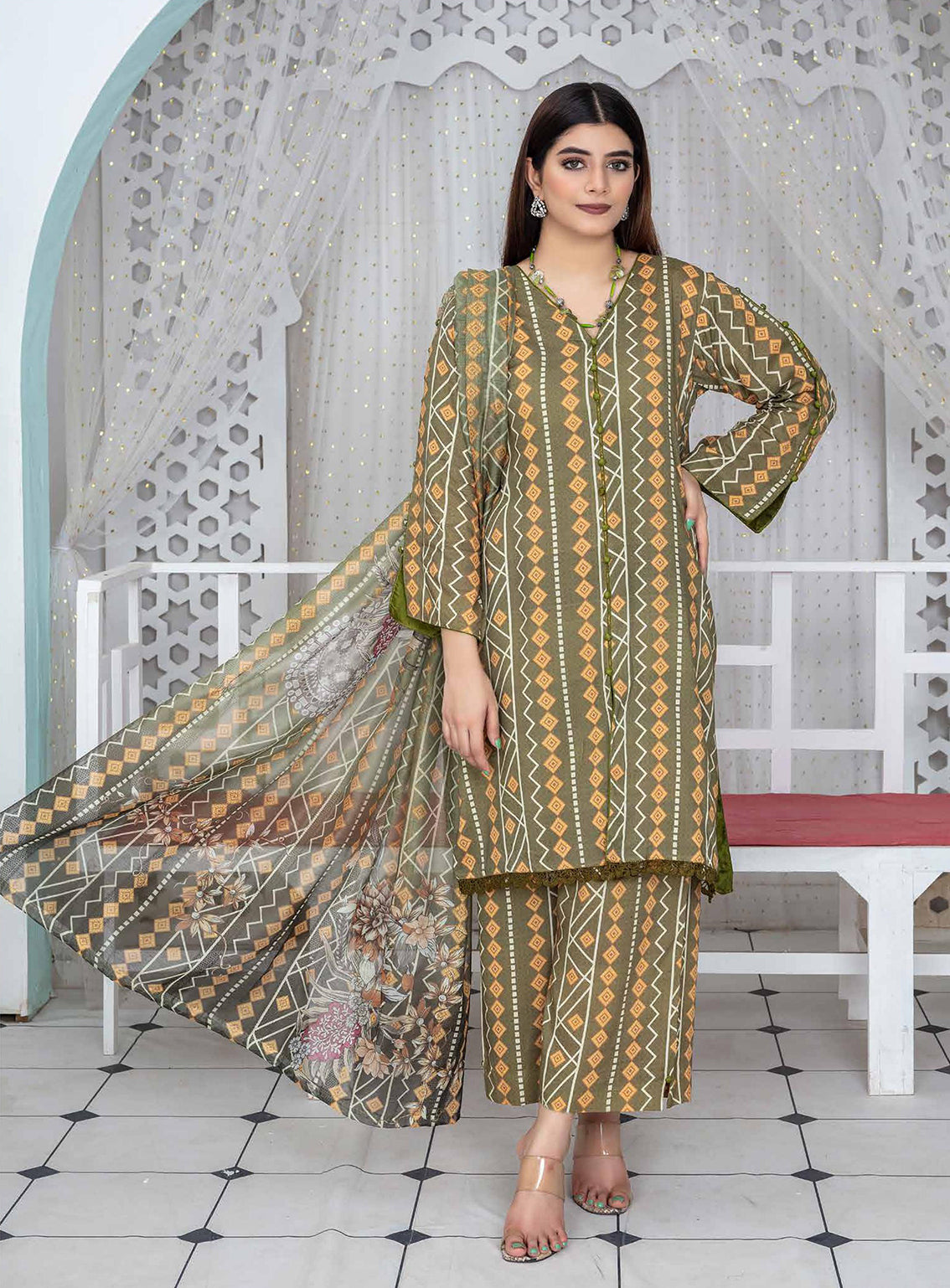 D#06 Feroza Digtal Printed Winter Collection 923 D#06 Feroza Digtal Printed Winter Collection 923