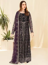 Kashish By Ramsha Embroidered Chiffon Unstitched 3 Piece Suit - 106