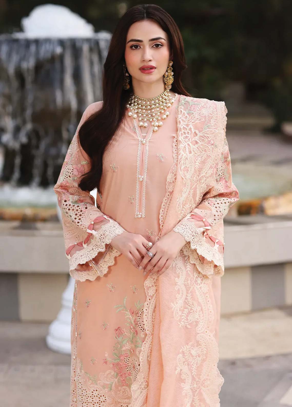 D#09 Elaf Festive Chikankari Collection 623 D#09 Elaf Festive Chikankari Collection 623