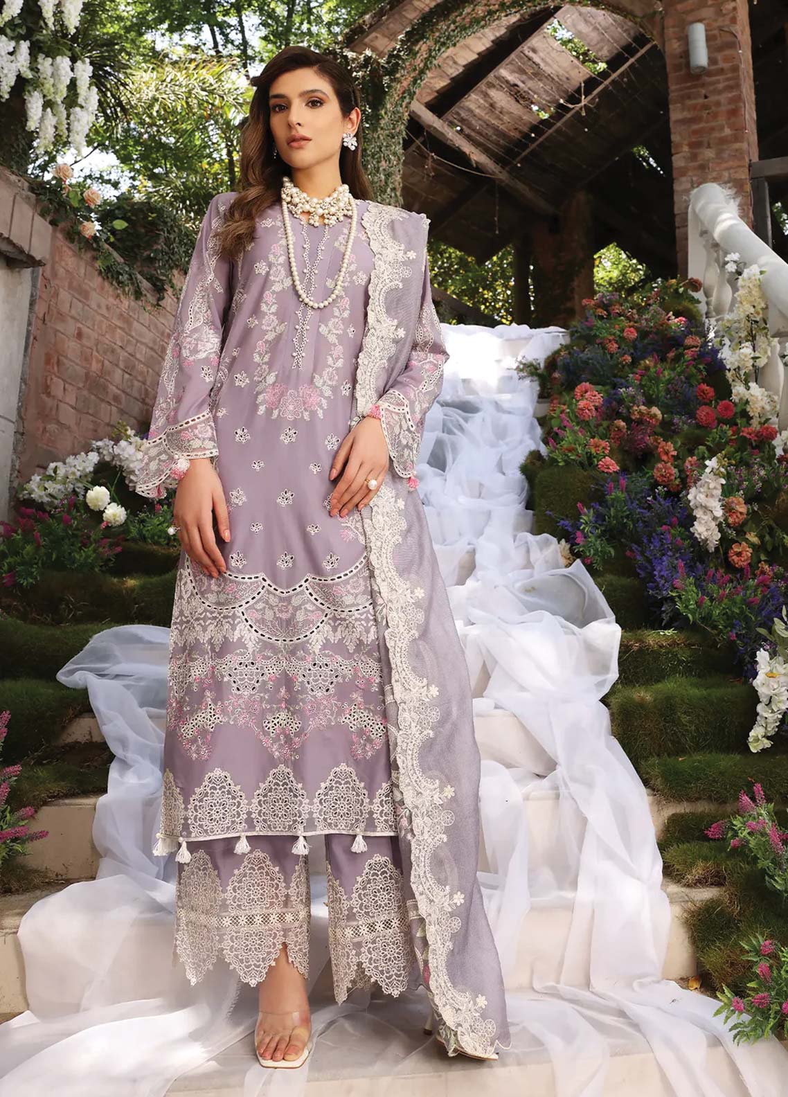 D#02 Elaf Festive Chikankari Collection 623 D#02 Elaf Festive Chikankari Collection 623