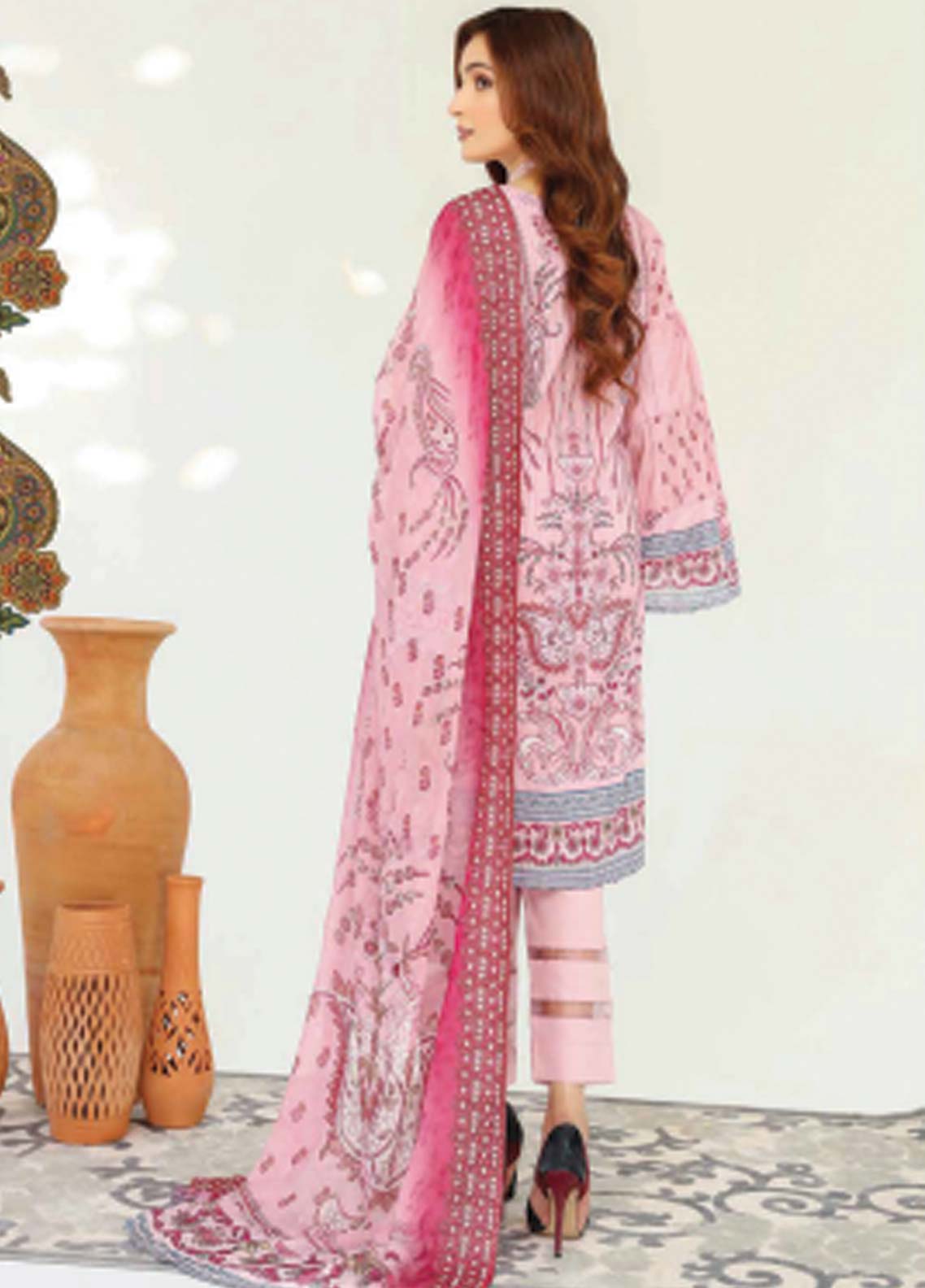 D#01 Abisha Digital Emb Lawn Collection 623 V-50 D#01 Abisha Digital Emb Lawn Collection 623 V-50