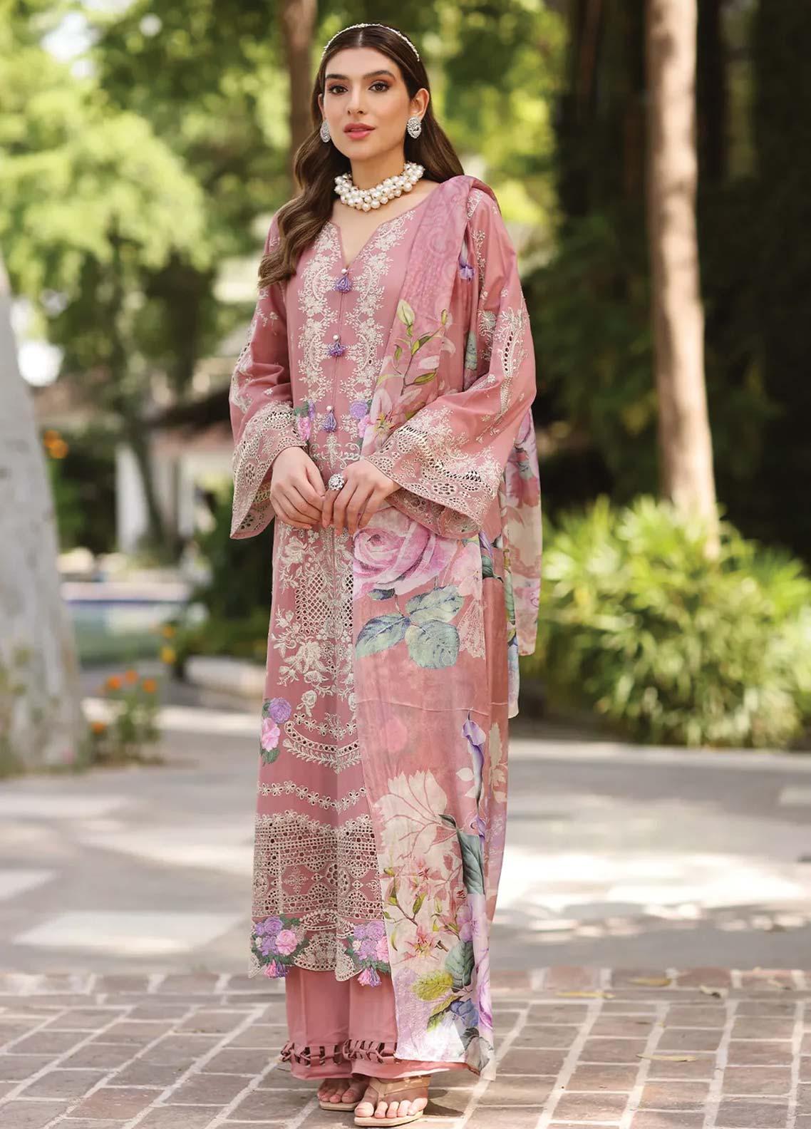 D#11B Elaf Festive Chikankari Collection 623 D#11B Elaf Festive Chikankari Collection 623