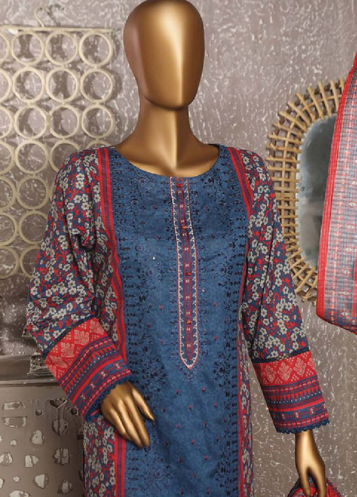 D#89 HZ Asasa Emb Lawn Collection 623 D#89 HZ Asasa Emb Lawn Collection 623