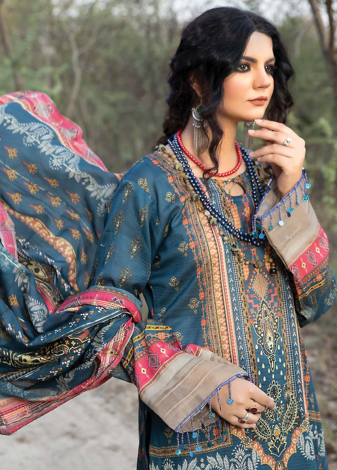D#02 Ain Alif Digital Printed Lawn Collection 623 D#02 Ain Alif Digital Printed Lawn Collection 623