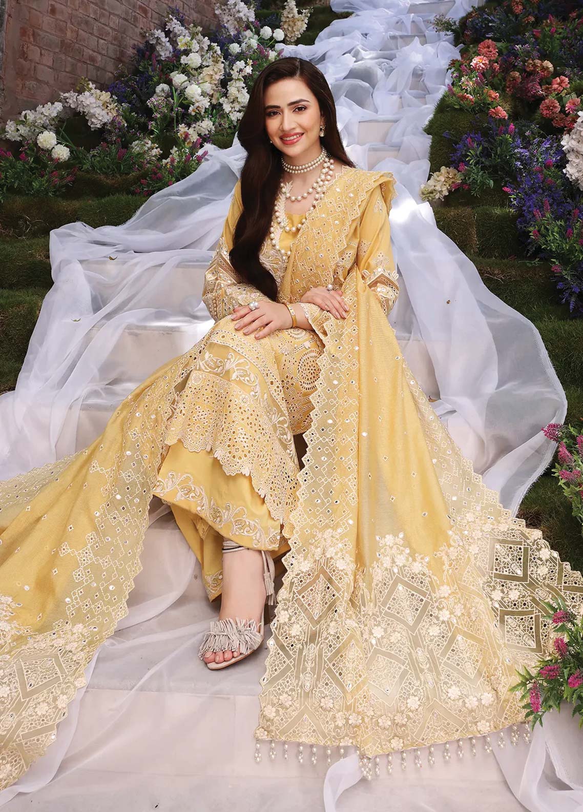 D#01 Elaf Festive Chikankari Collection 623 D#01 Elaf Festive Chikankari Collection 623