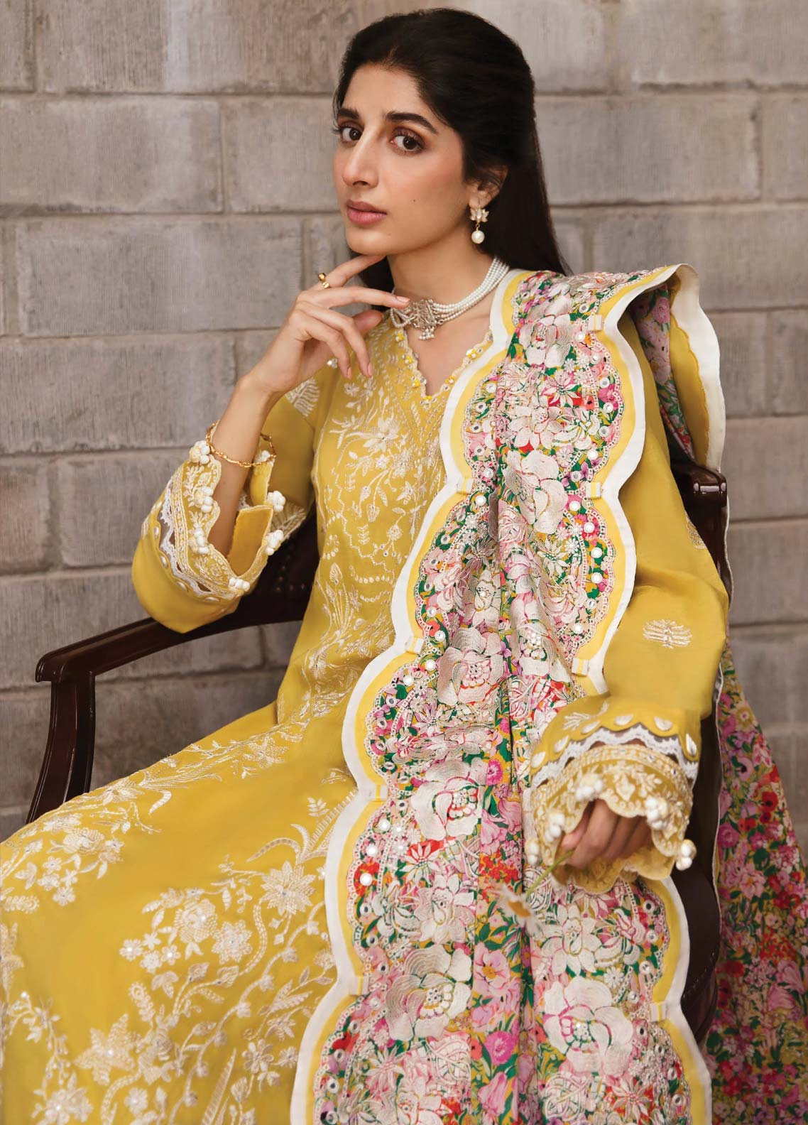 D#01 Zaha By Khadija Shah Festive Emb Lawn Collection 623 D#01 Zaha By Khadija Shah Festive Emb Lawn Collection 623