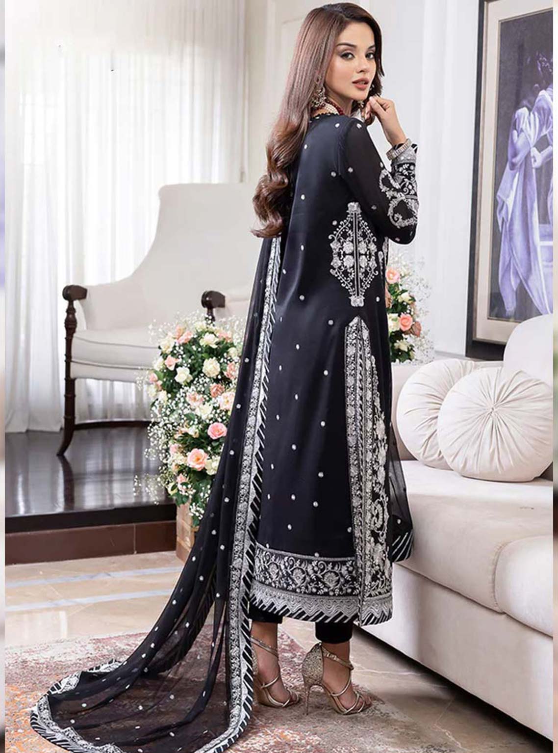 D#01 Asim Jofa Jhil Mil Luxury Festive Emb Collection 823 D#01 Asim Jofa Jhil Mil Luxury Festive Emb Collection 823