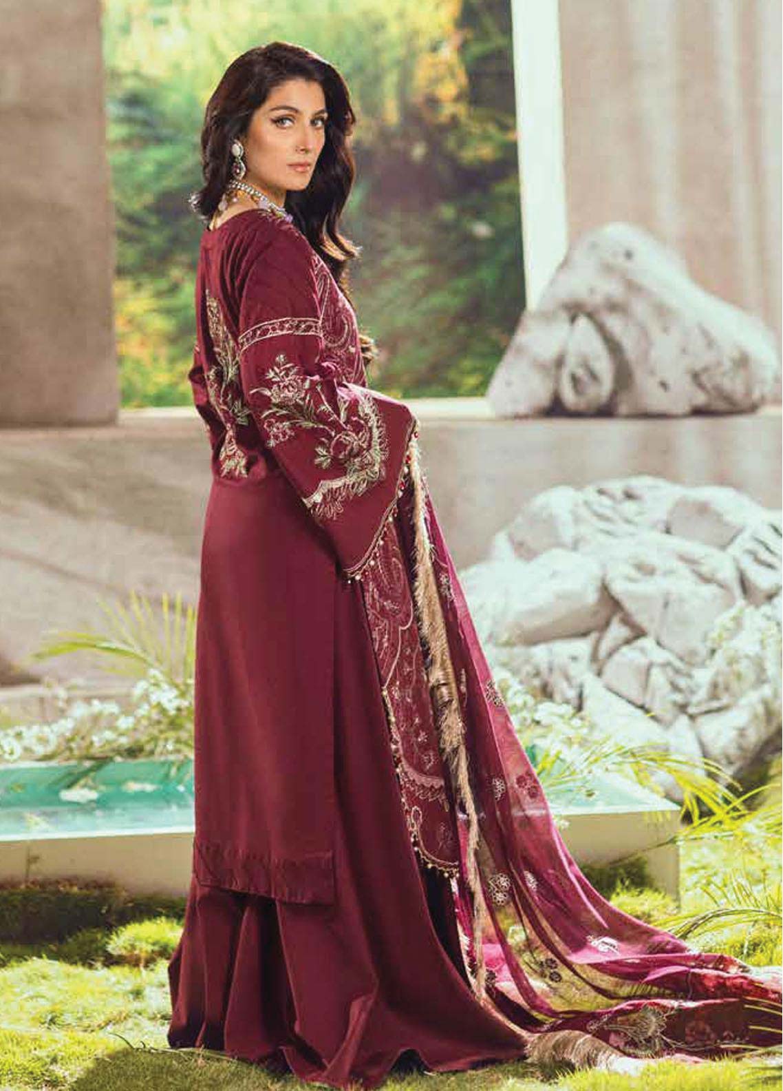 D#02 Mahiymaan By Al Zohaib Luxury Lawn Eid Edition 623 D#02 Mahiymaan By Al Zohaib Luxury Lawn Eid Edition 623