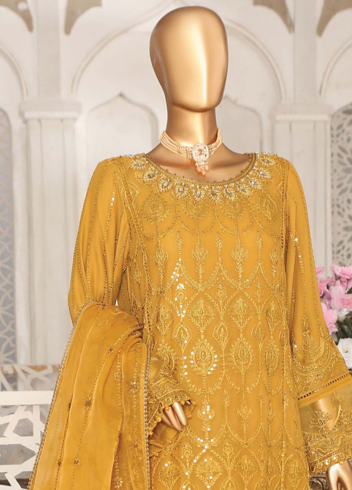 D#06 HZ Cortesia Luxury Emb Chiffon Collection 623 D#06 HZ Cortesia Luxury Emb Chiffon Collection 623