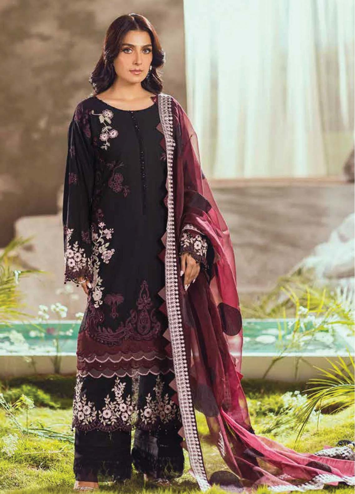 D#04 Mahiymaan By Al Zohaib Luxury Lawn Eid Edition 623 D#04 Mahiymaan By Al Zohaib Luxury Lawn Eid Edition 623