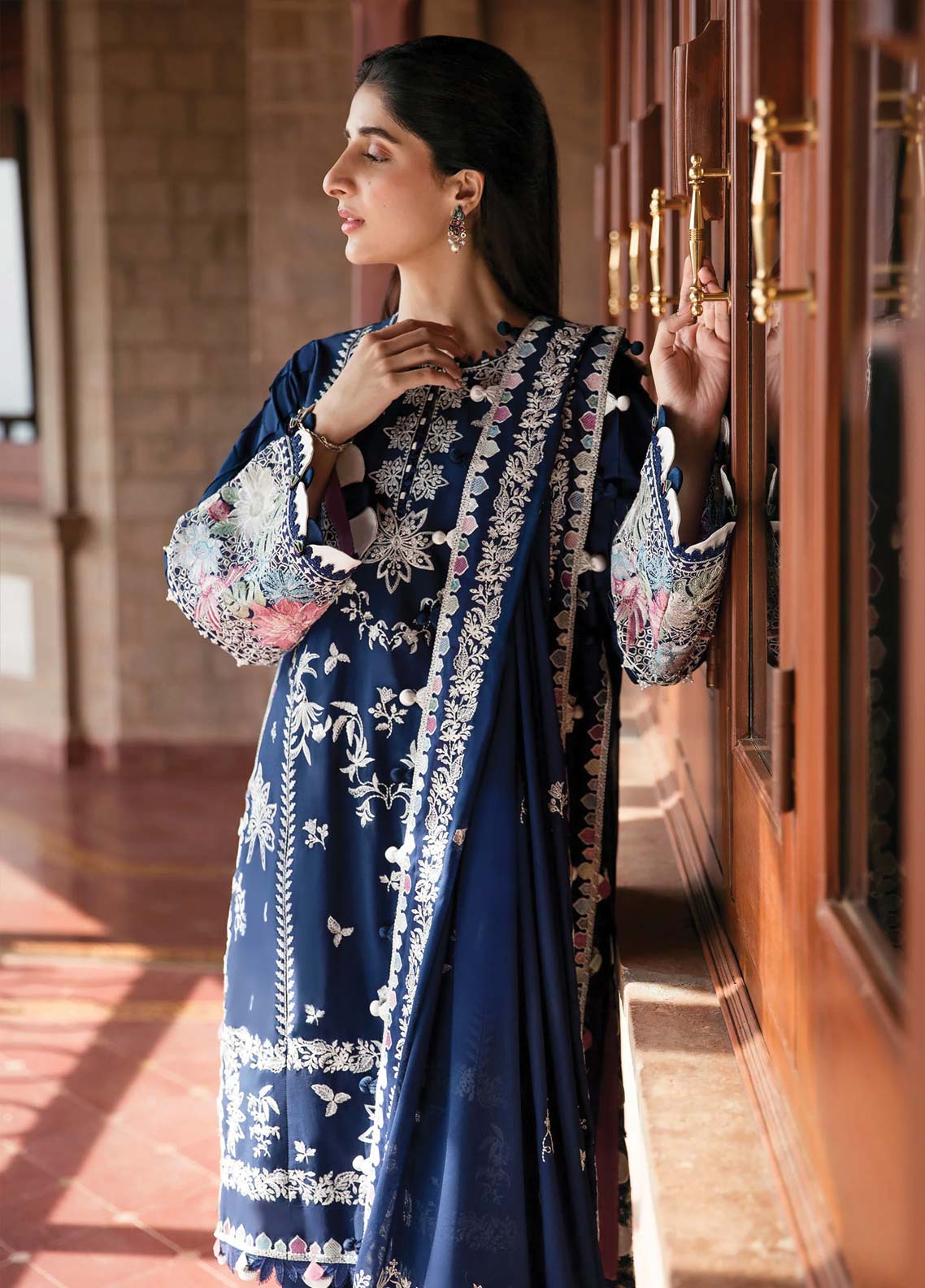 D#03 Zaha By Khadija Shah Festive Emb Lawn Collection 623 D#03 Zaha By Khadija Shah Festive Emb Lawn Collection 623