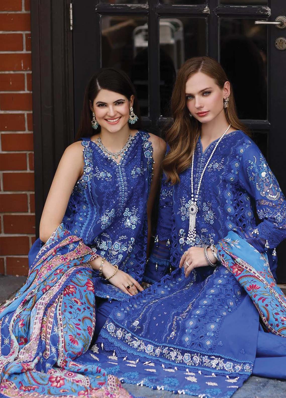 D#11 Noor By Saadia Asad Eid Handwork Schiffli Laserkari Collection 623 D#11 Noor By Saadia Asad Eid Handwork Schiffli Laserkari Collection 623