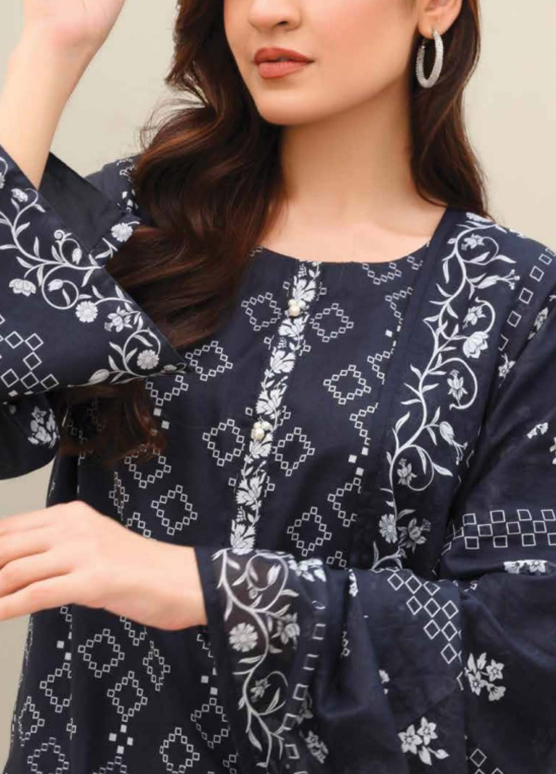 D#15 Salitex Monochrome Black & White Printed Collection 623 D#15 Salitex Monochrome Black & White Printed Collection 623