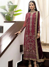 D#24 Asim Jofa Jhil Mil Luxury Festive Emb Collection 823