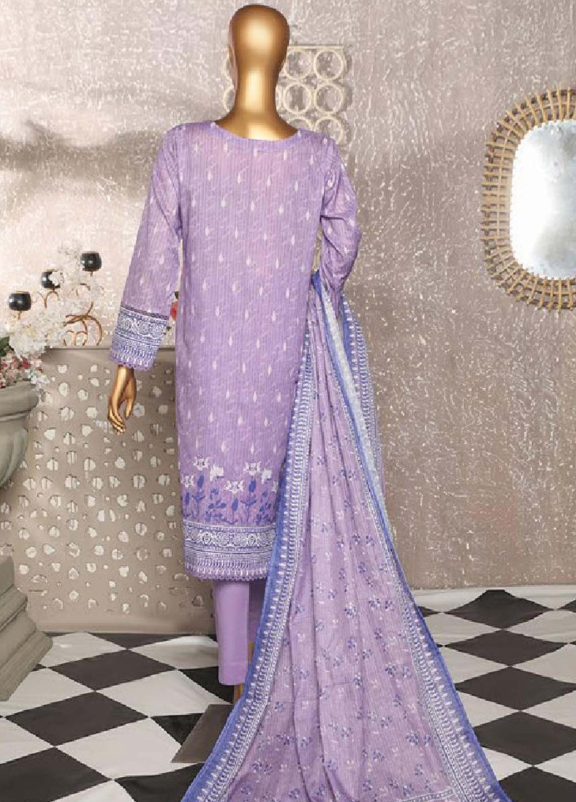 D#87 HZ Asasa Emb Lawn Collection 623 D#87 HZ Asasa Emb Lawn Collection 623