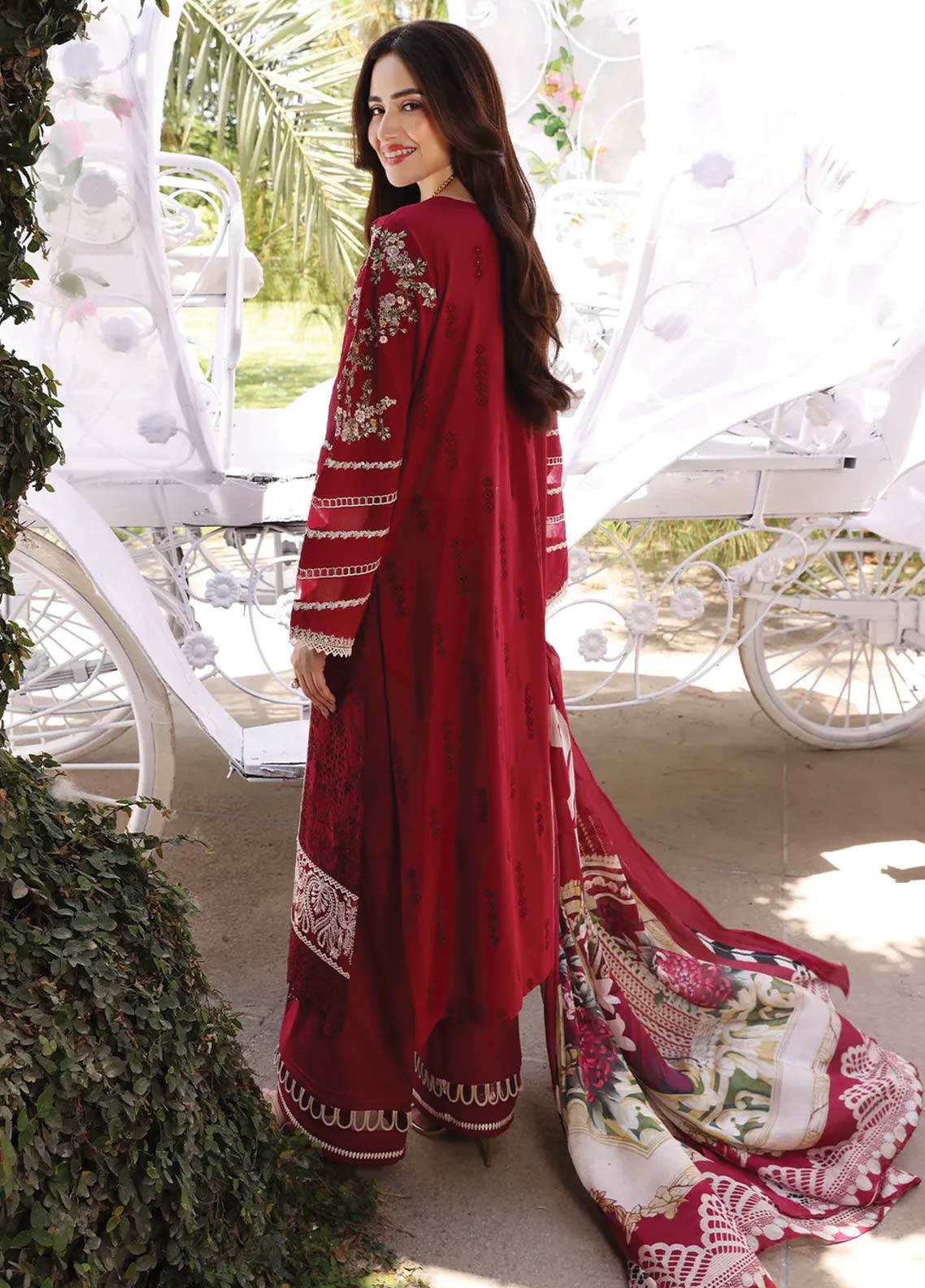 D#10 Elaf Festive Chikankari Collection 623 D#10 Elaf Festive Chikankari Collection 623