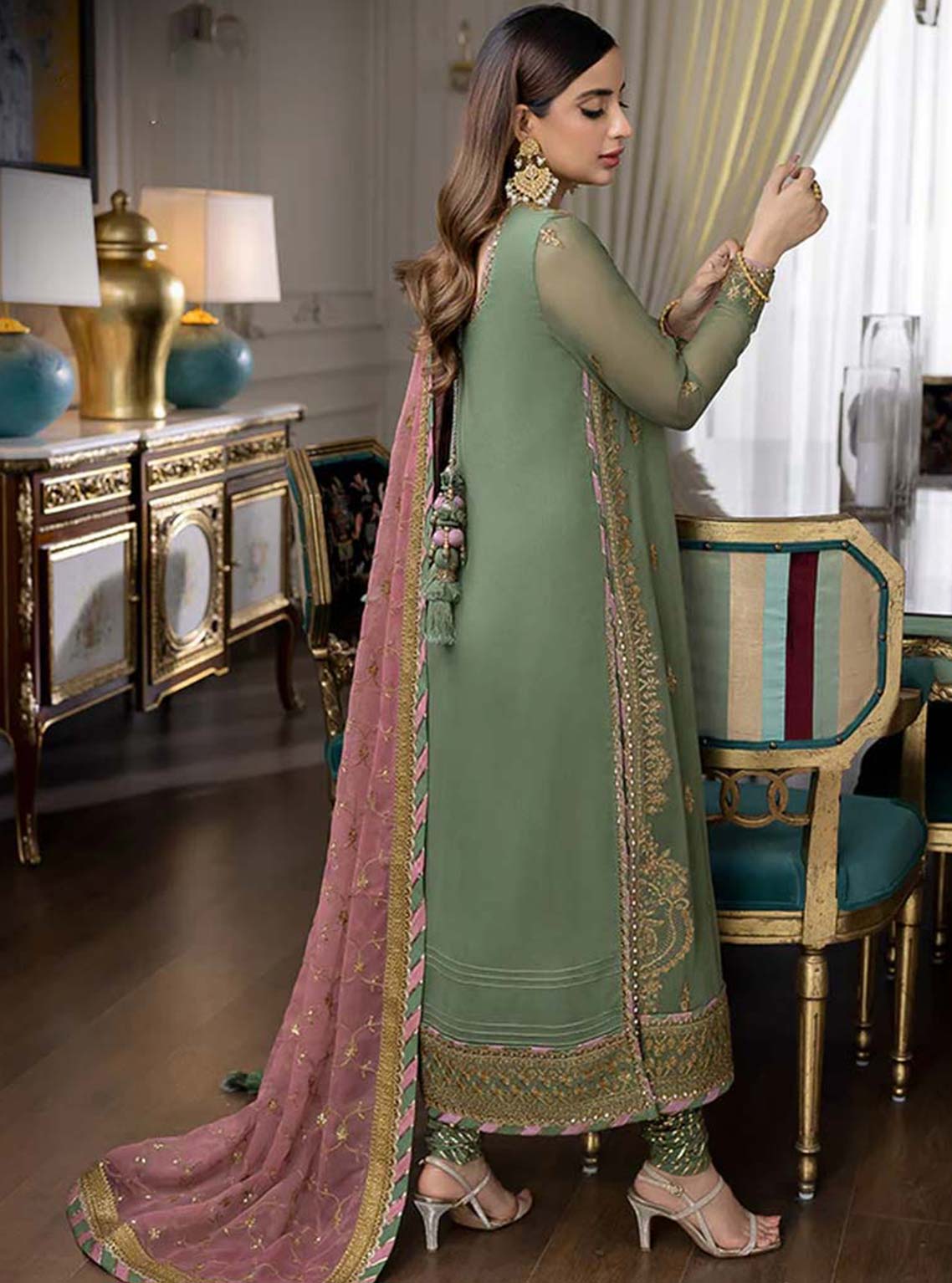 D#19 Asim Jofa Jhil Mil Luxury Festive Emb Collection 823 D#19 Asim Jofa Jhil Mil Luxury Festive Emb Collection 823