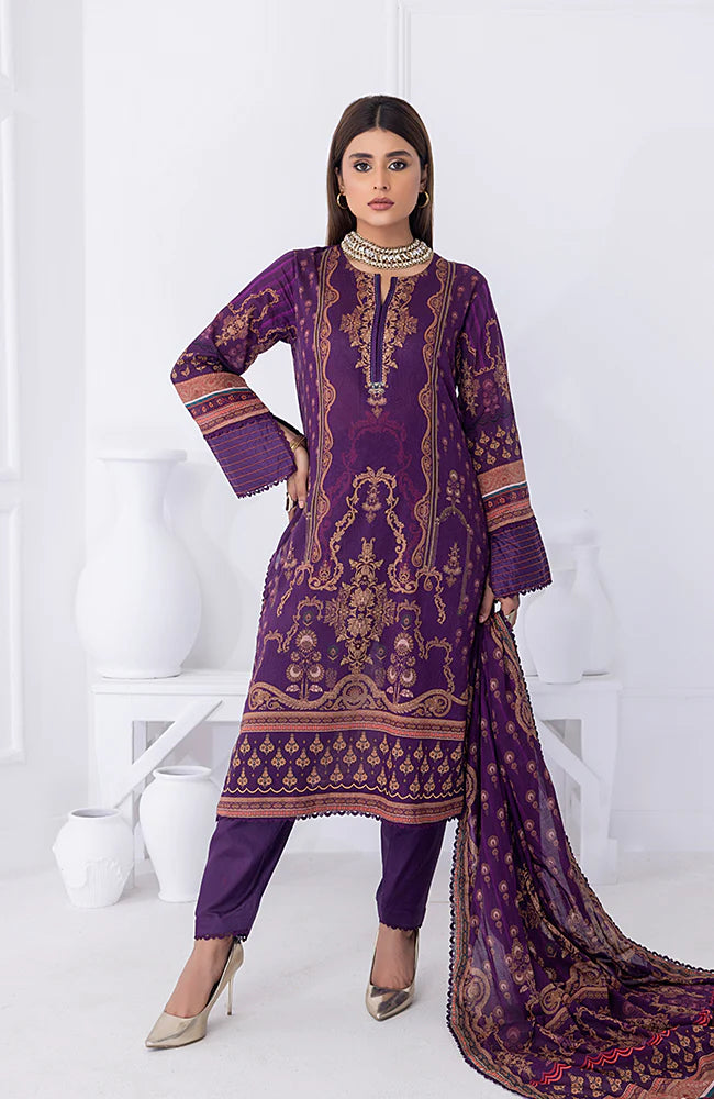 D#04 AlZohaib Anum Digital Printed Lawn Collection 523 V-2 D#04 AlZohaib Anum Digital Printed Lawn Collection 523 V-2