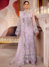 Elaine By Emaan Adeel Embroidered Chiffon Unstitched 3 Piece Suit - 05
