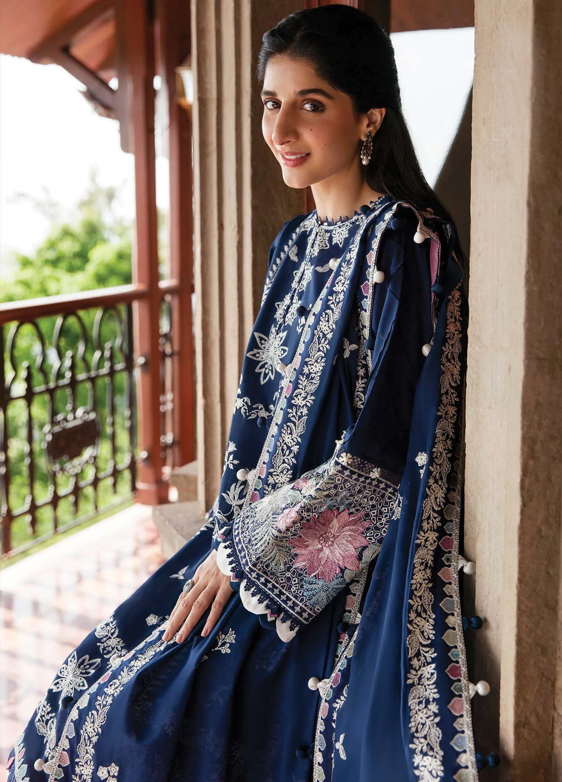 D#03 Zaha By Khadija Shah Festive Emb Lawn Collection 623 D#03 Zaha By Khadija Shah Festive Emb Lawn Collection 623