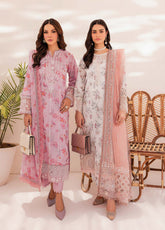 D#07 Farasha Mehek Festive Lawn Collection 623