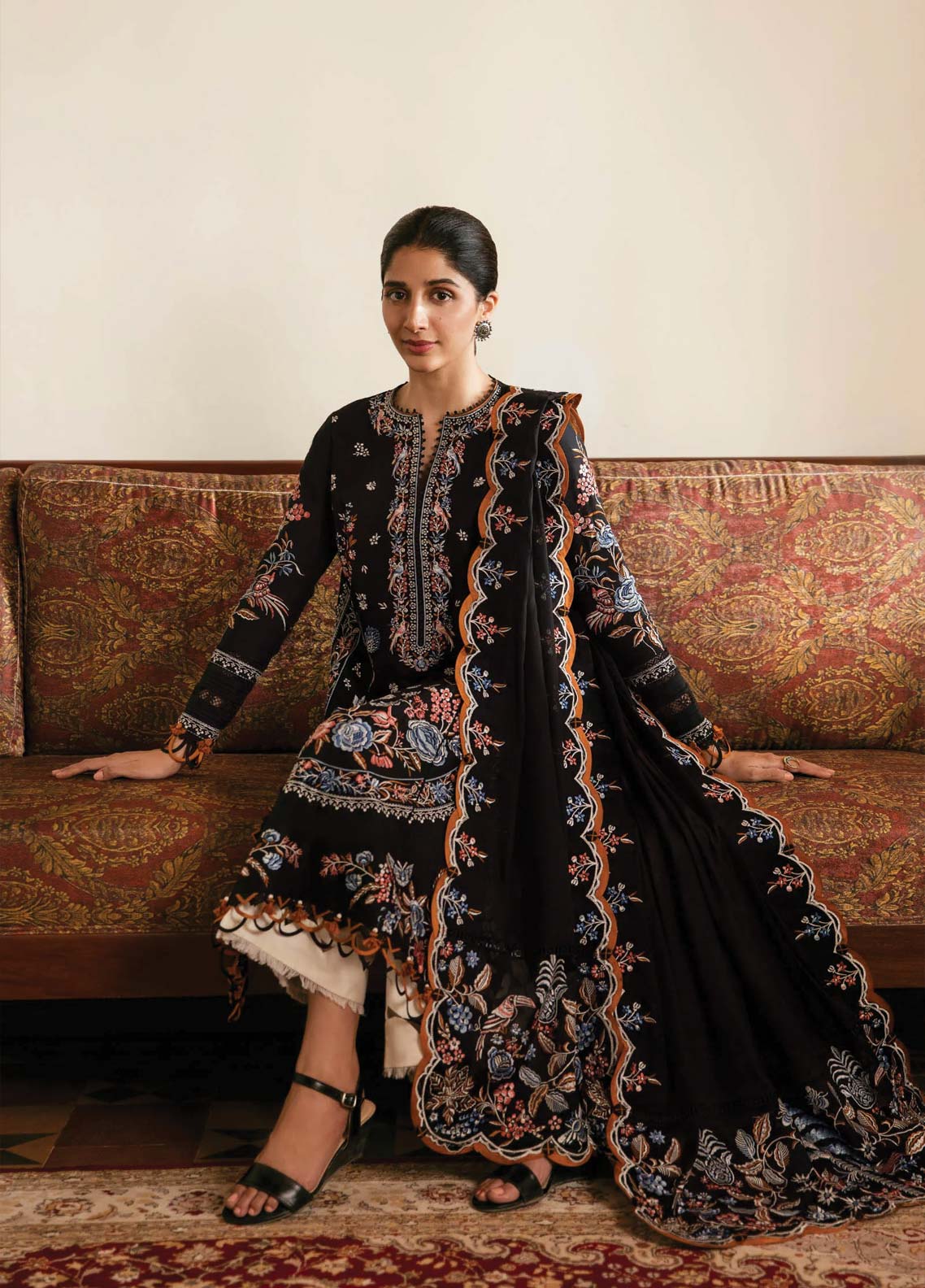 D#07 Zaha By Khadija Shah Festive Emb Lawn Collection 623 D#07 Zaha By Khadija Shah Festive Emb Lawn Collection 623