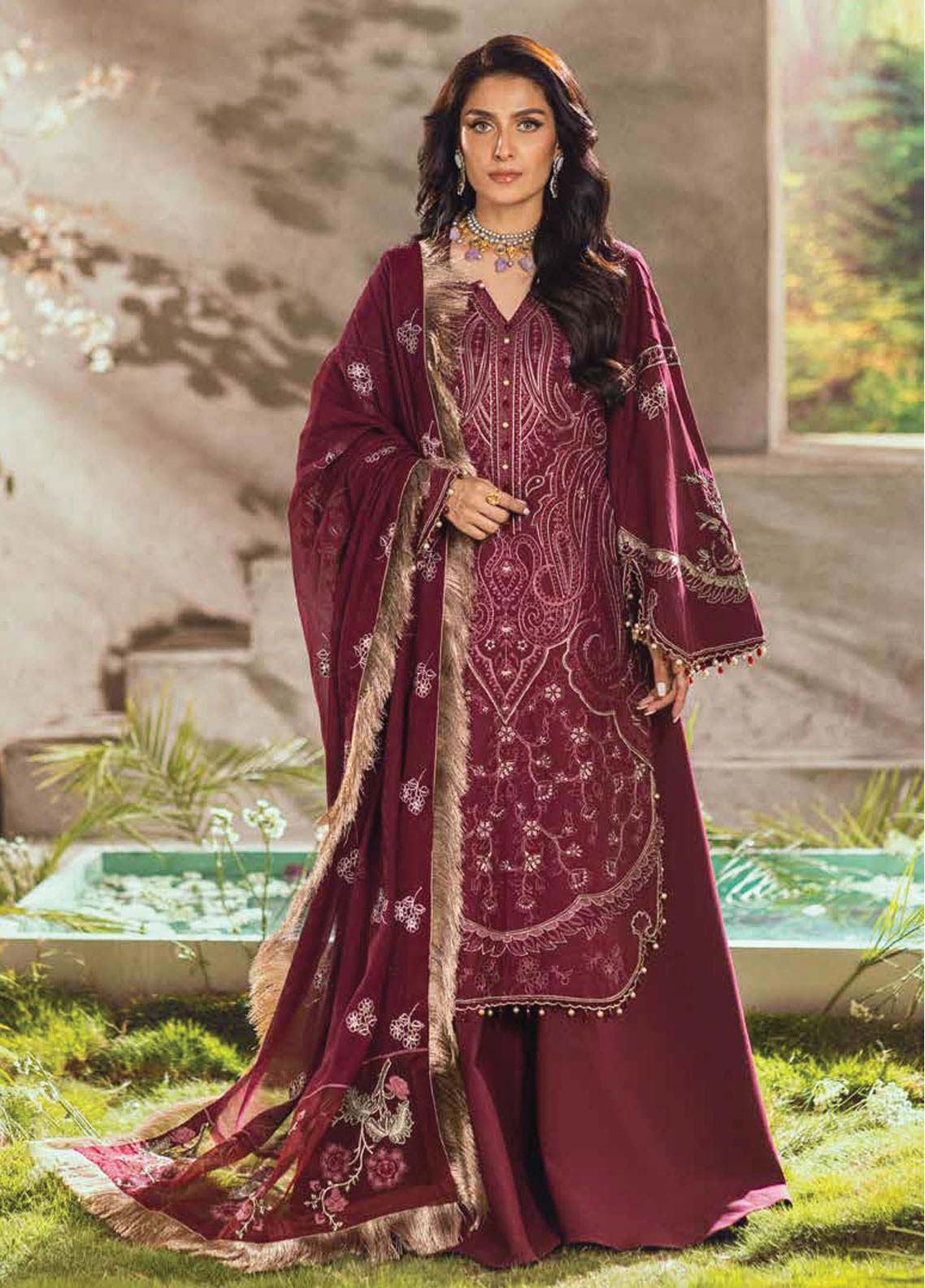 D#02 Mahiymaan By Al Zohaib Luxury Lawn Eid Edition 623 D#02 Mahiymaan By Al Zohaib Luxury Lawn Eid Edition 623