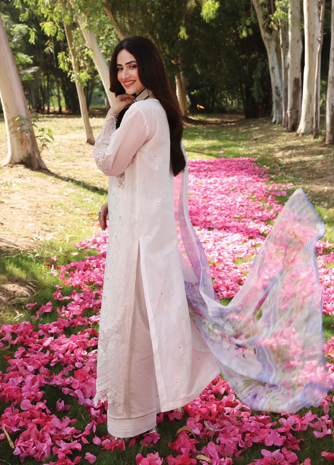 D#03 Elaf Festive Chikankari Collection 623 D#03 Elaf Festive Chikankari Collection 623