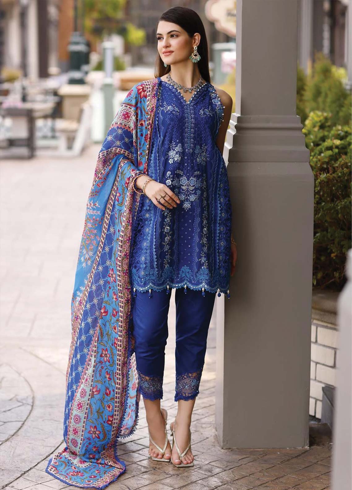 D#11 Noor By Saadia Asad Eid Handwork Schiffli Laserkari Collection 623 D#11 Noor By Saadia Asad Eid Handwork Schiffli Laserkari Collection 623