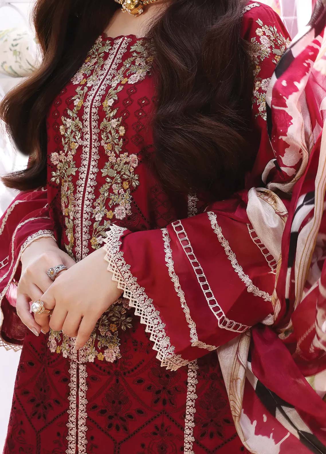 D#10 Elaf Festive Chikankari Collection 623 D#10 Elaf Festive Chikankari Collection 623